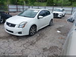 2012 Nissan Sentra 2.0 Sr Белый vin: 3N1AB6AP9CL763979