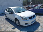 2012 Nissan Sentra 2.0 Sr Белый vin: 3N1AB6APXCL608972