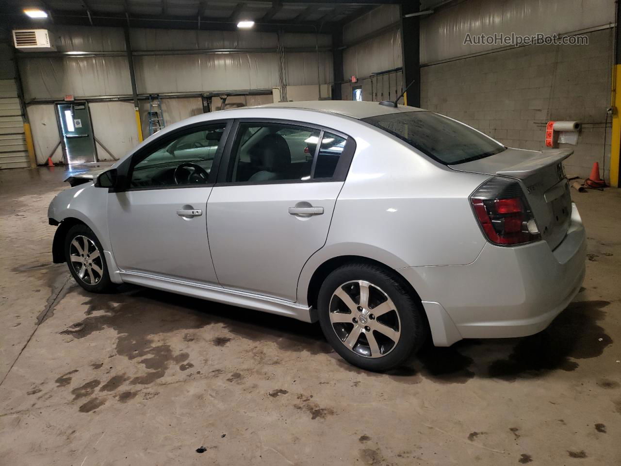 2012 Nissan Sentra 2.0 Silver vin: 3N1AB6APXCL621964