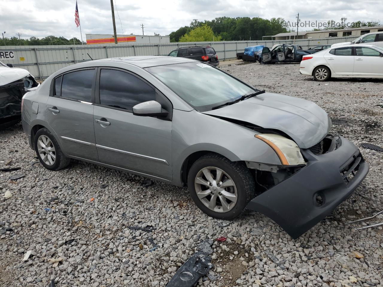 2012 Nissan Sentra 2.0 Gray vin: 3N1AB6APXCL667777