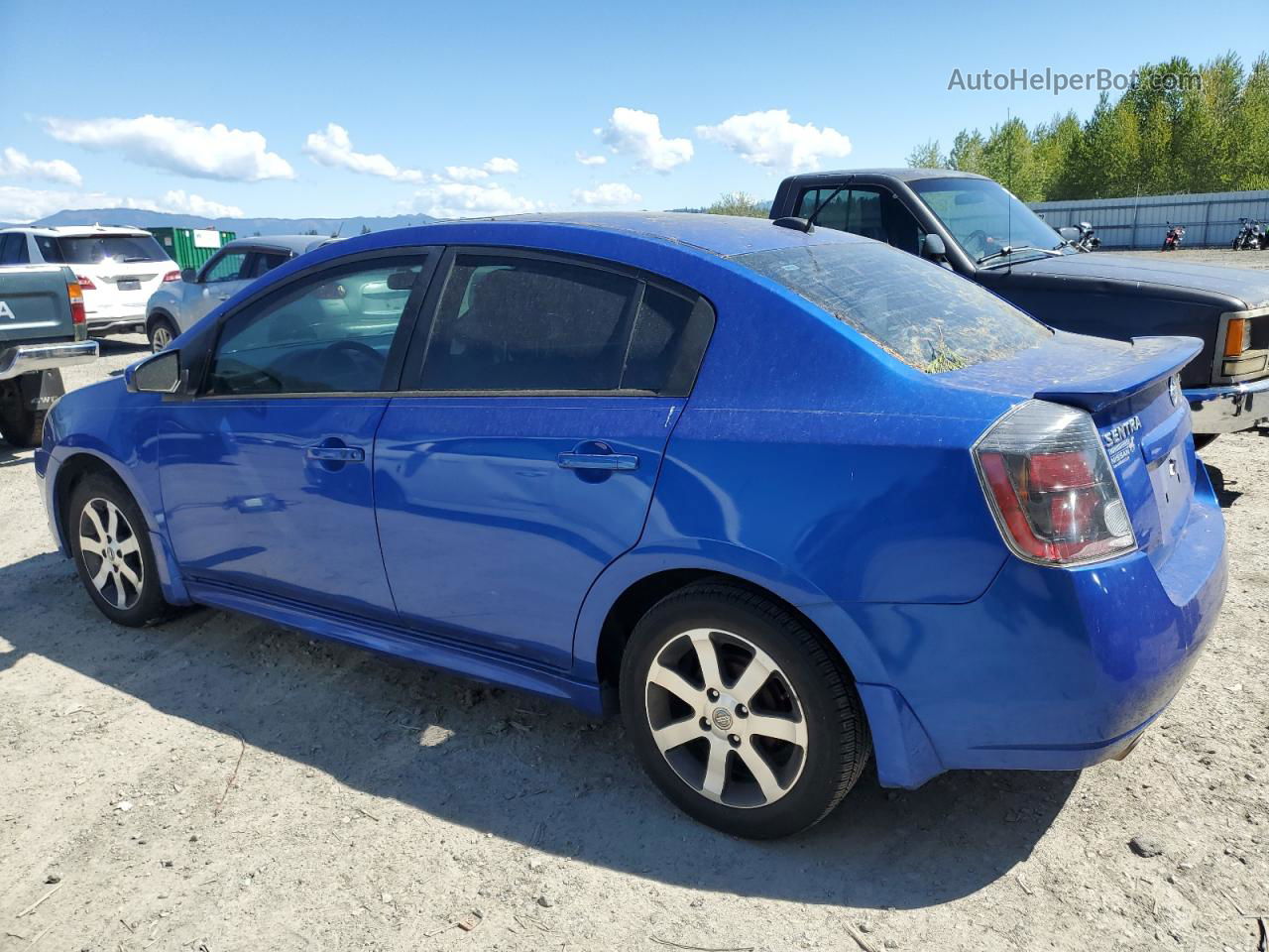 2012 Nissan Sentra 2.0 Blue vin: 3N1AB6APXCL685714