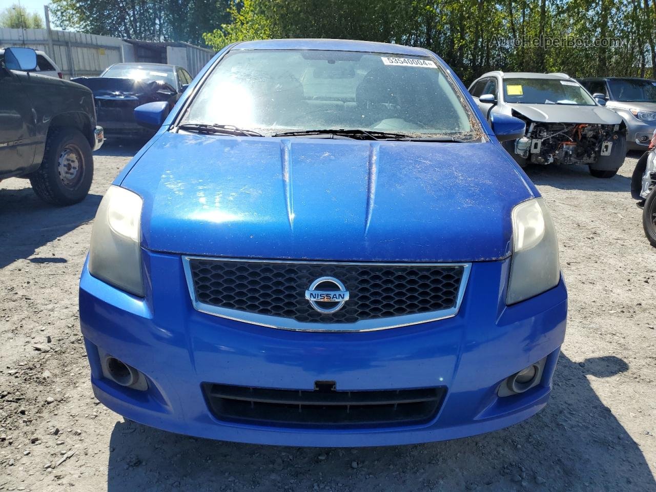 2012 Nissan Sentra 2.0 Blue vin: 3N1AB6APXCL685714