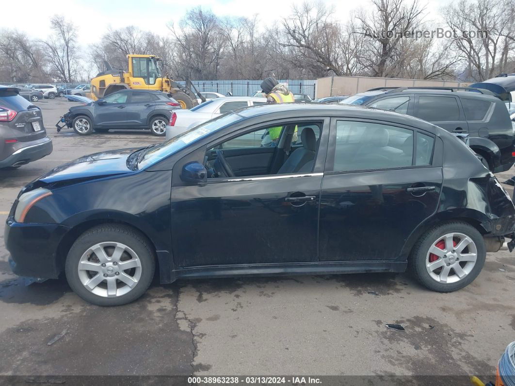 2012 Nissan Sentra 2.0 Sr Черный vin: 3N1AB6APXCL736354