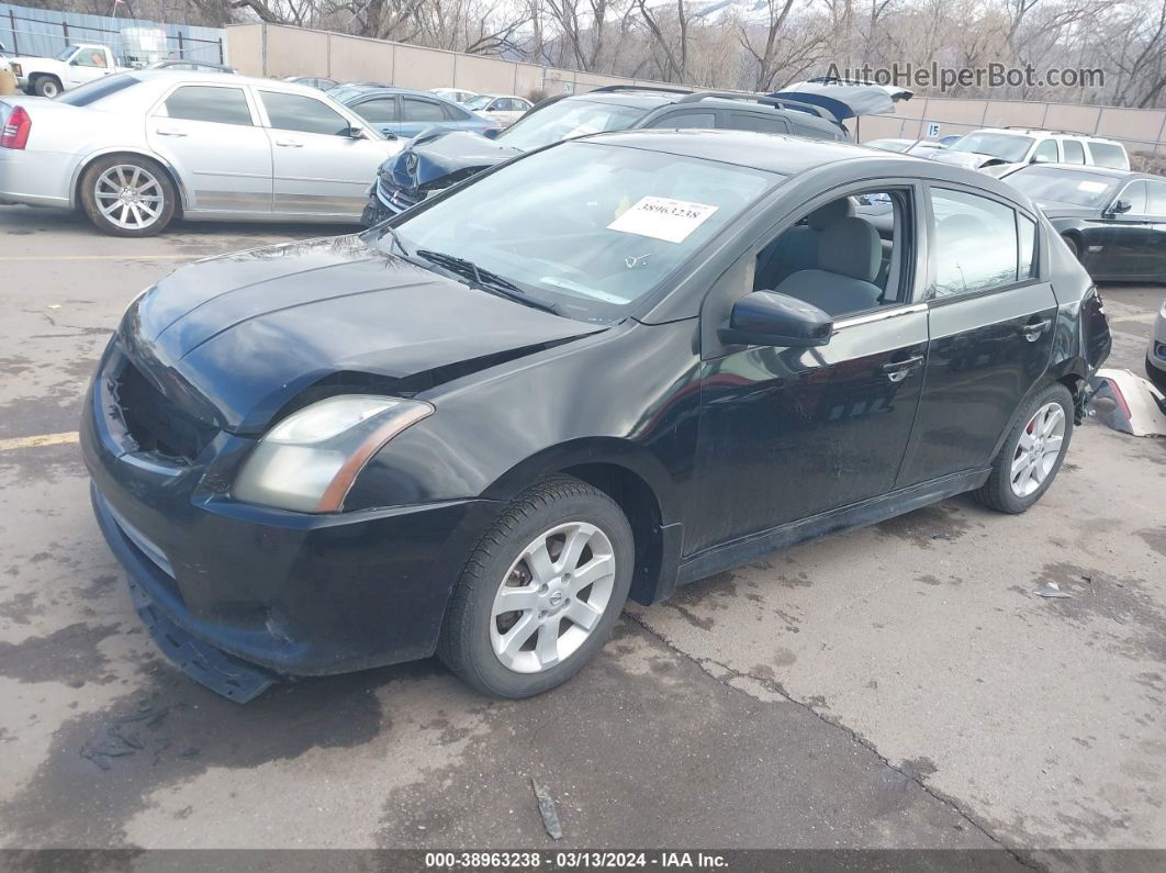 2012 Nissan Sentra 2.0 Sr Черный vin: 3N1AB6APXCL736354