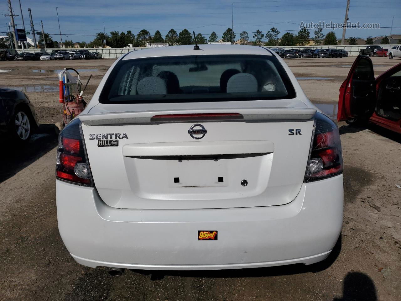 2012 Nissan Sentra 2.0 White vin: 3N1AB6APXCL760153