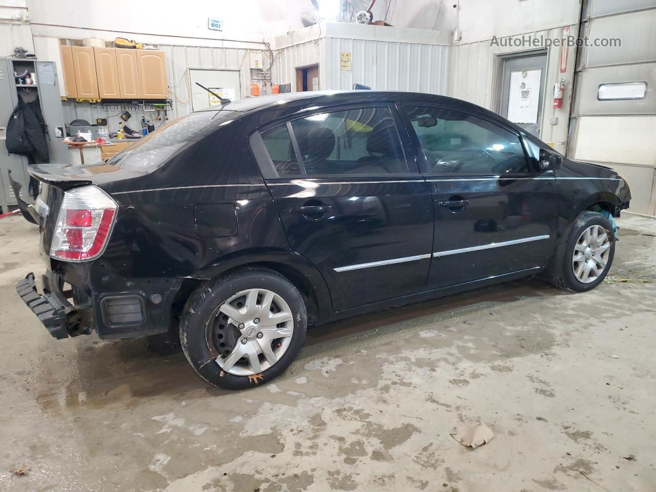 2012 Nissan Sentra 2.0 Черный vin: 3N1AB6APXCL779138