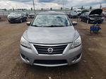 2014 Nissan Sentra S Gray vin: 3N1AB7AP0EL620525