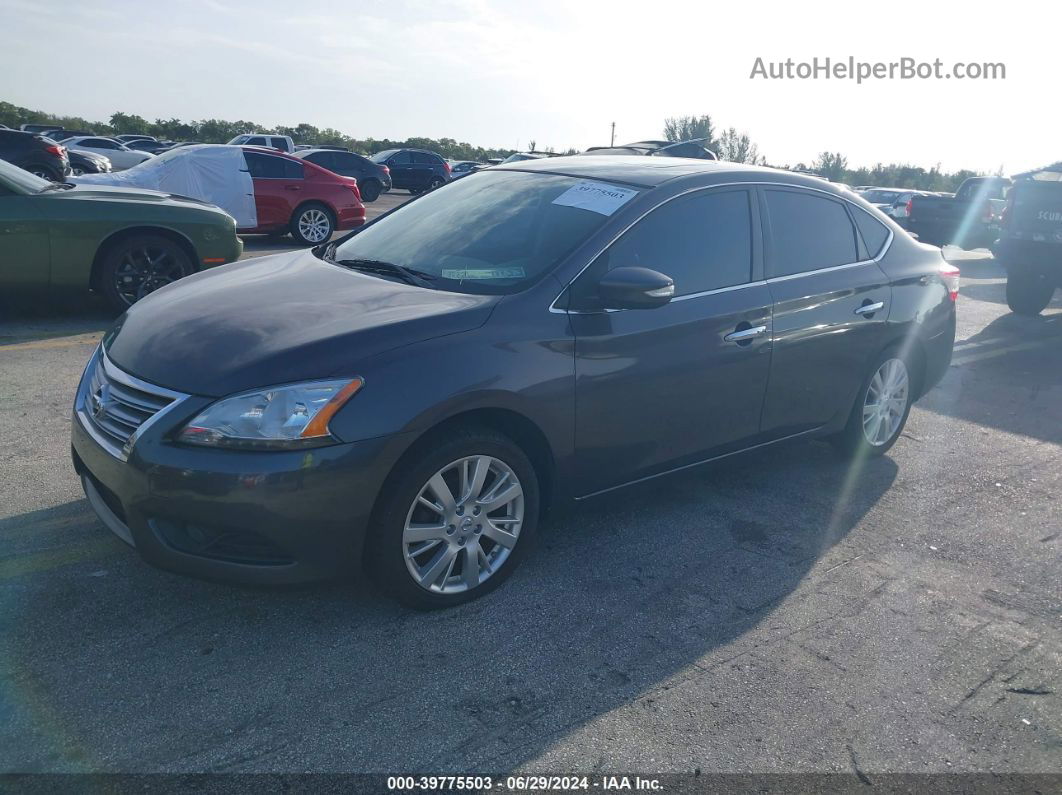 2014 Nissan Sentra Fe+ S/fe+ Sv/s/sl/sr/sv Серый vin: 3N1AB7AP0EL621805