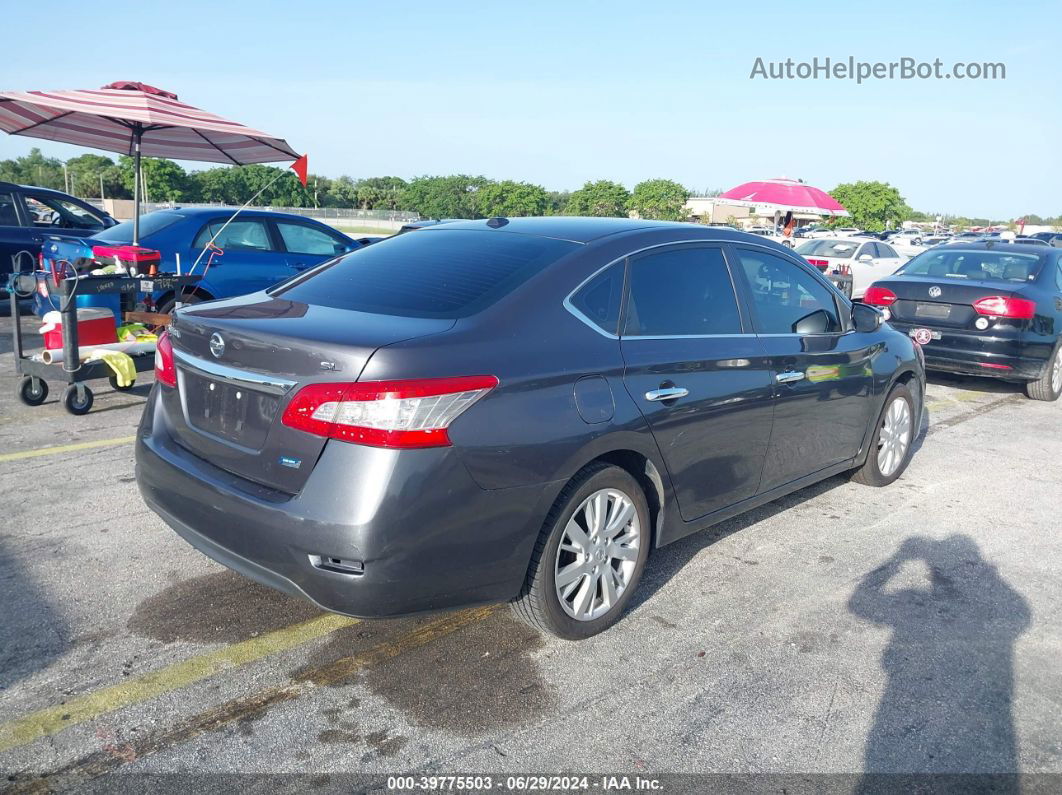 2014 Nissan Sentra Fe+ S/fe+ Sv/s/sl/sr/sv Серый vin: 3N1AB7AP0EL621805