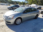 2014 Nissan Sentra S Gray vin: 3N1AB7AP0EL643867