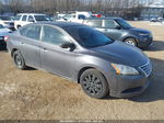 2014 Nissan Sentra Sv Gray vin: 3N1AB7AP0EL645764