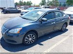 2014 Nissan Sentra S Серый vin: 3N1AB7AP0EL689067