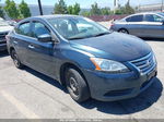 2014 Nissan Sentra S Серый vin: 3N1AB7AP0EL689067