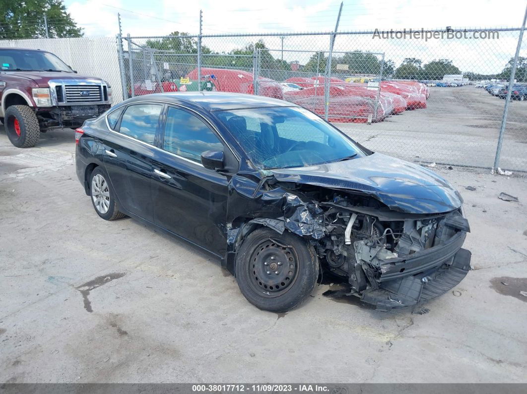 2014 Nissan Sentra Fe+ S/fe+ Sv/sv/s/sr/sl Black vin: 3N1AB7AP0EY211279