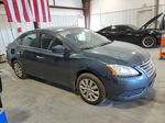 2014 Nissan Sentra S Синий vin: 3N1AB7AP0EY216062