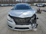 2014 Nissan Sentra S Silver vin: 3N1AB7AP0EY224405