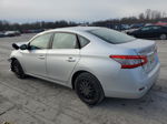 2014 Nissan Sentra S Silver vin: 3N1AB7AP0EY224405