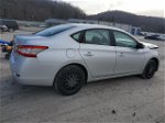 2014 Nissan Sentra S Silver vin: 3N1AB7AP0EY224405