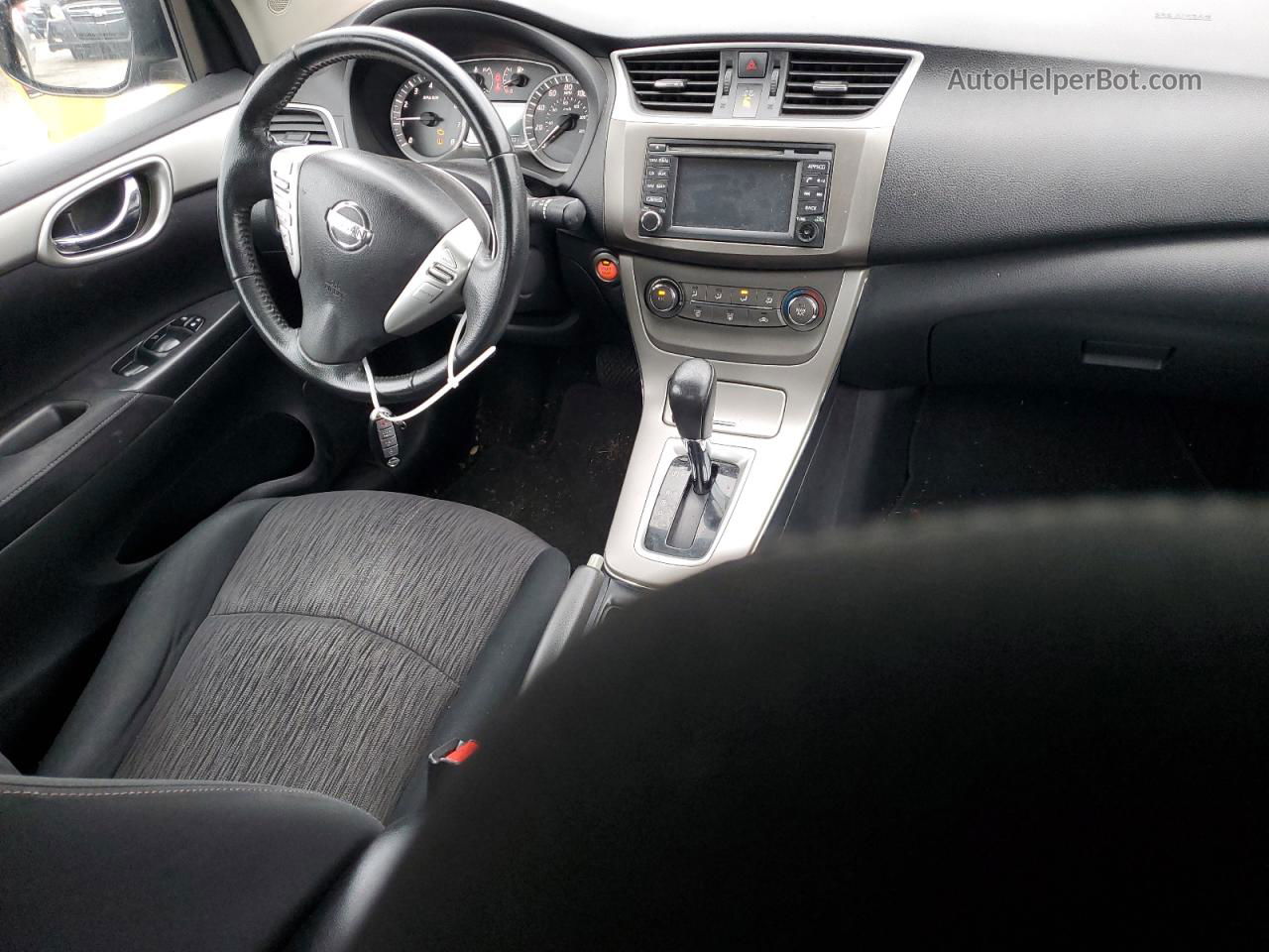 2014 Nissan Sentra S Gray vin: 3N1AB7AP0EY258876