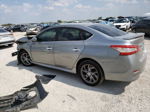 2014 Nissan Sentra S Silver vin: 3N1AB7AP0EY275726