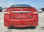 2014 Nissan Sentra S Burgundy vin: 3N1AB7AP0EY285351