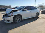 2014 Nissan Sentra S White vin: 3N1AB7AP0EY290338