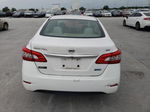 2014 Nissan Sentra S White vin: 3N1AB7AP0EY324116