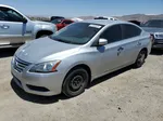 2014 Nissan Sentra S Silver vin: 3N1AB7AP0EY334290