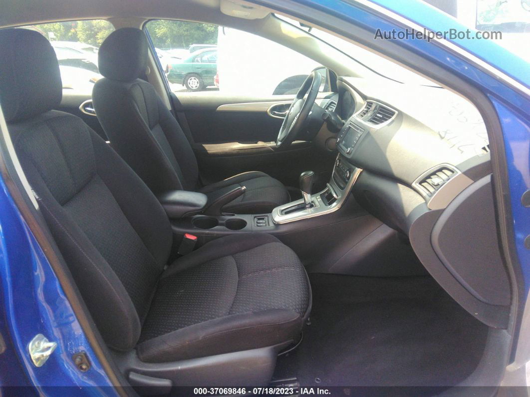 2015 Nissan Sentra Sr Blue vin: 3N1AB7AP0FY214460