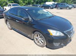 2015 Nissan Sentra Sr Black vin: 3N1AB7AP0FY242792