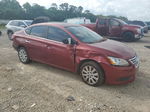 2015 Nissan Sentra S Red vin: 3N1AB7AP0FY267420