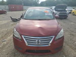 2015 Nissan Sentra S Red vin: 3N1AB7AP0FY267420