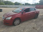 2015 Nissan Sentra S Red vin: 3N1AB7AP0FY267420