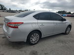 2015 Nissan Sentra S Silver vin: 3N1AB7AP0FY295816