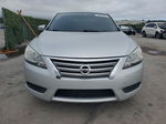 2015 Nissan Sentra S Silver vin: 3N1AB7AP0FY295816