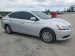 2015 Nissan Sentra S Silver vin: 3N1AB7AP0FY295816