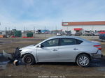 2015 Nissan Sentra S Silver vin: 3N1AB7AP0FY308743