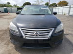 2015 Nissan Sentra S Black vin: 3N1AB7AP0FY340317