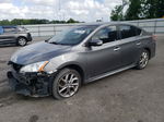 2015 Nissan Sentra S Серый vin: 3N1AB7AP0FY341497