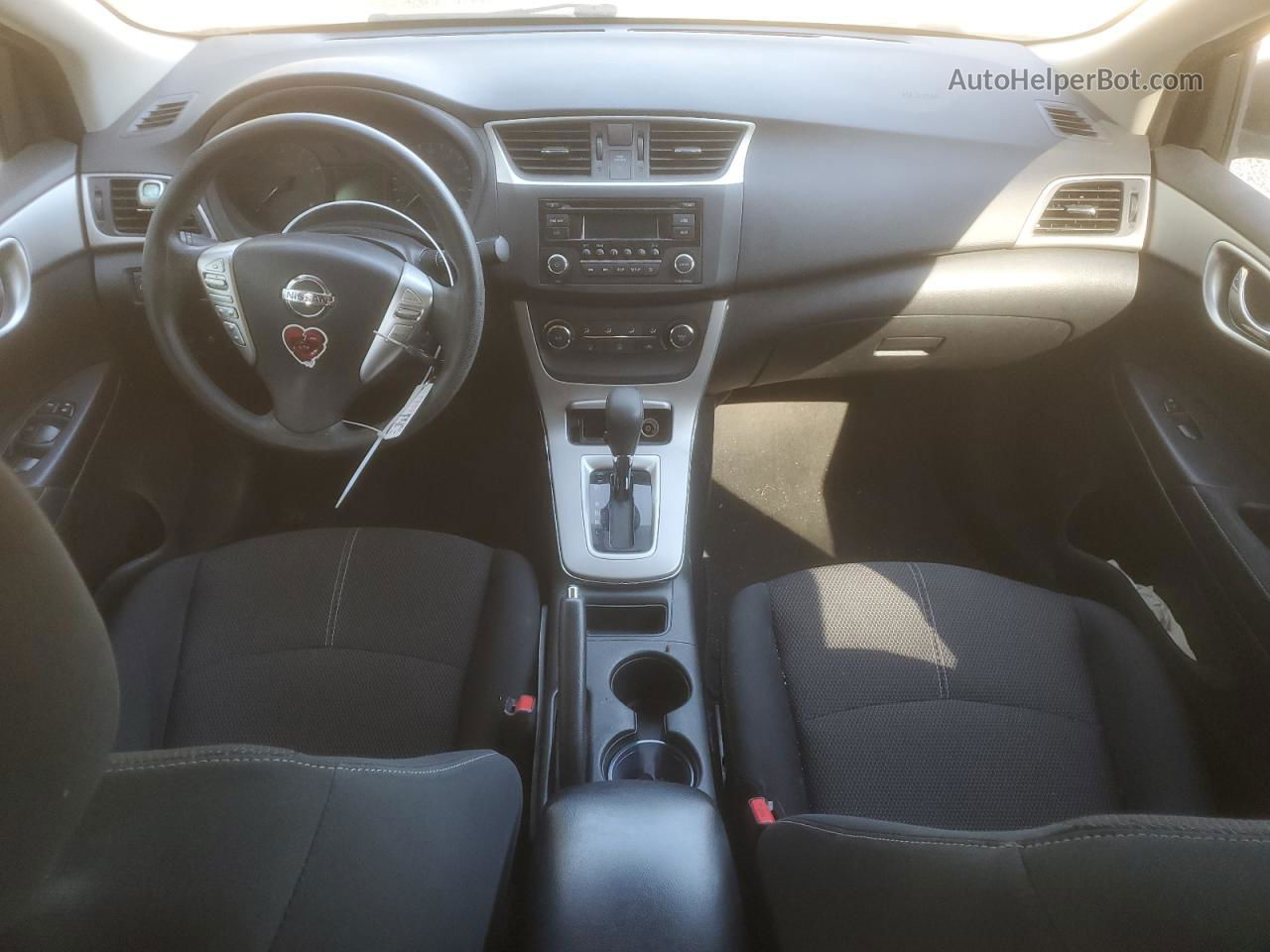 2015 Nissan Sentra S Серый vin: 3N1AB7AP0FY355948