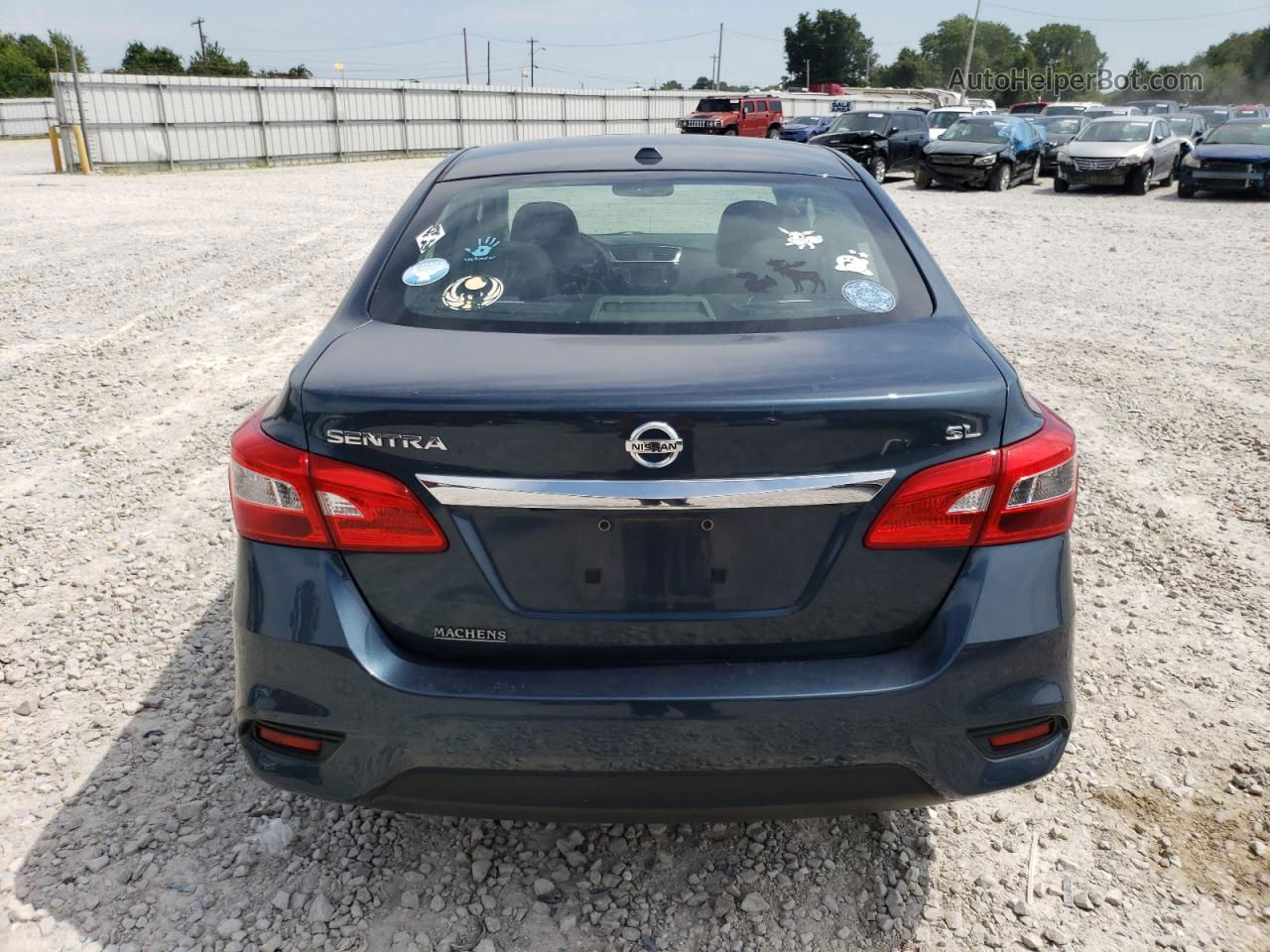 2016 Nissan Sentra S Teal vin: 3N1AB7AP0GY228361