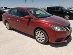 2016 Nissan Sentra S Красный vin: 3N1AB7AP0GY236184