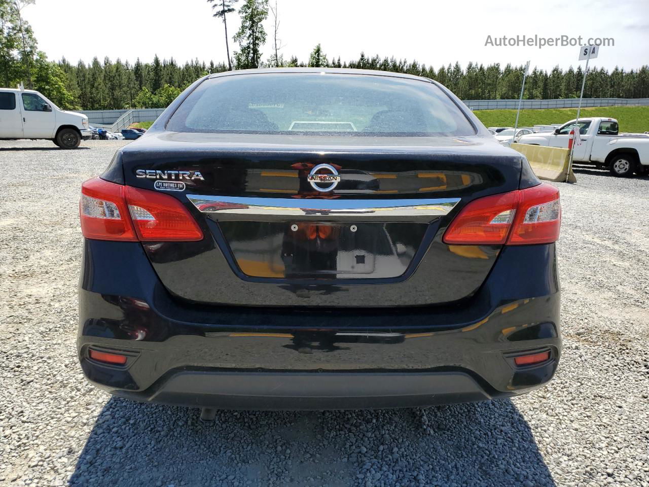 2016 Nissan Sentra S Black vin: 3N1AB7AP0GY237027