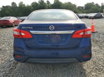 2016 Nissan Sentra S Blue vin: 3N1AB7AP0GY252353