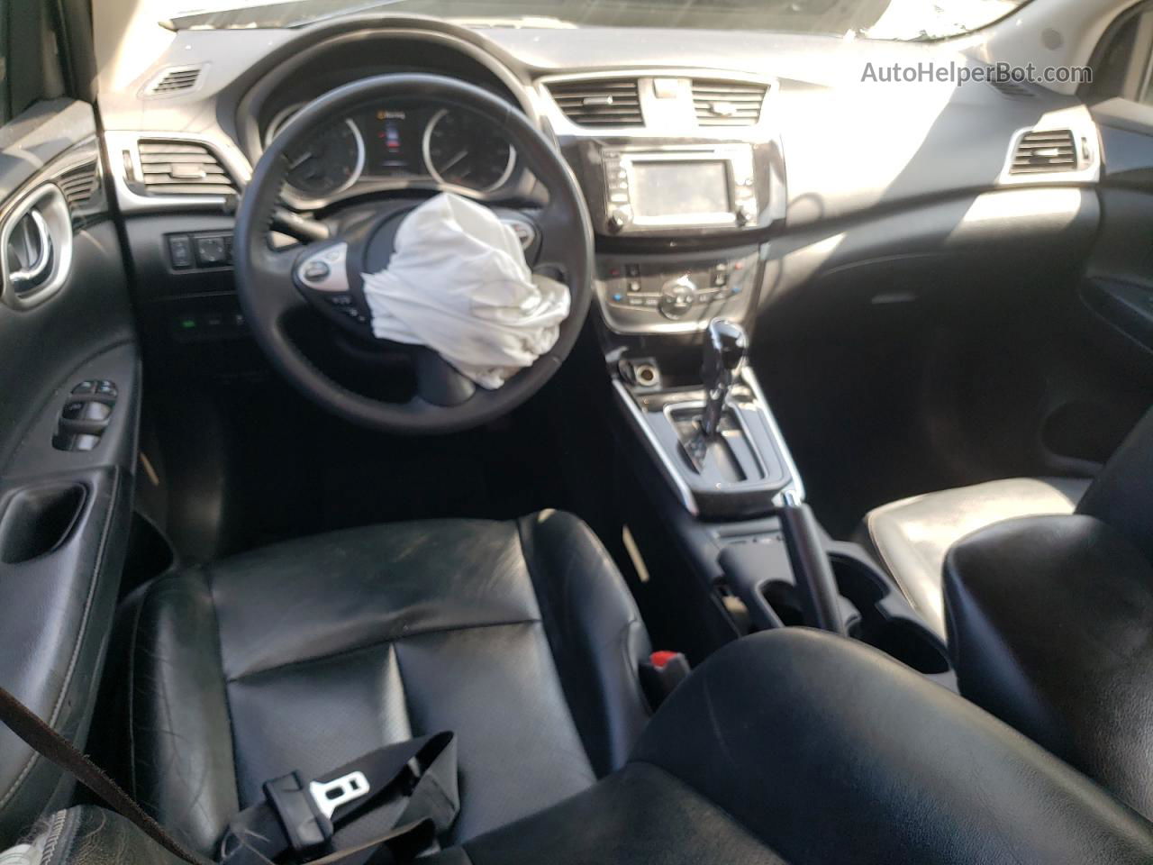 2016 Nissan Sentra S Серый vin: 3N1AB7AP0GY289449