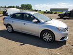 2016 Nissan Sentra S Silver vin: 3N1AB7AP0GY309022