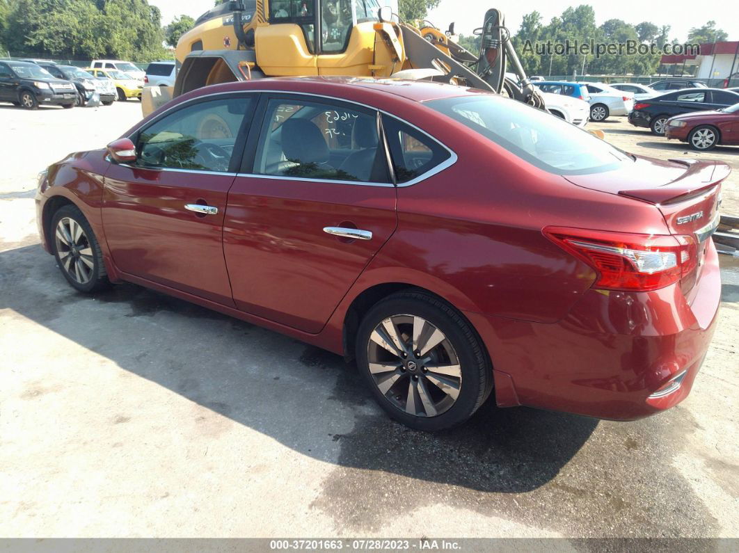 2016 Nissan Sentra Sl Red vin: 3N1AB7AP0GY313796