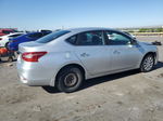 2016 Nissan Sentra S Серебряный vin: 3N1AB7AP0GY320053