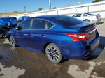 2016 Nissan Sentra S Синий vin: 3N1AB7AP0GY328234