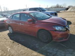 2016 Nissan Sentra S Red vin: 3N1AB7AP0GY337323